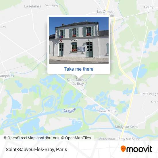 Saint-Sauveur-lès-Bray map