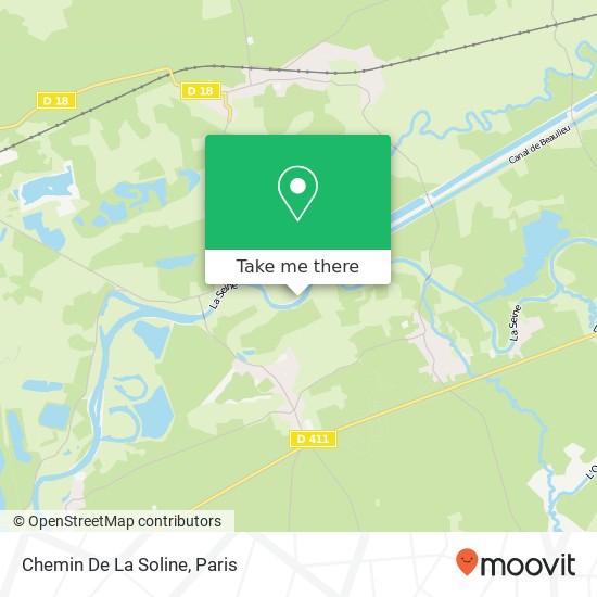 Chemin De La Soline map