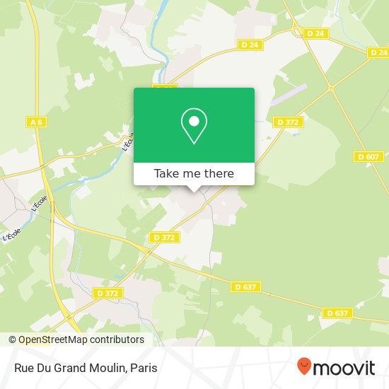 Mapa Rue Du Grand Moulin