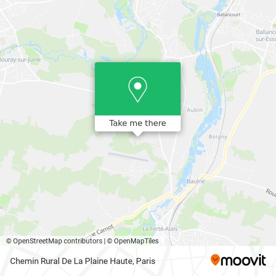 Chemin Rural De La Plaine Haute map