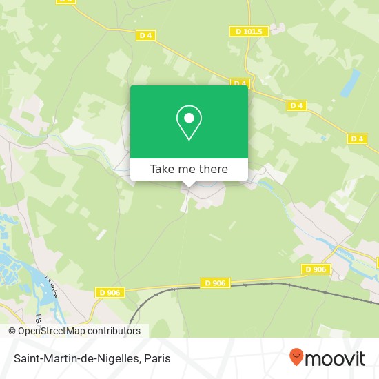 Mapa Saint-Martin-de-Nigelles