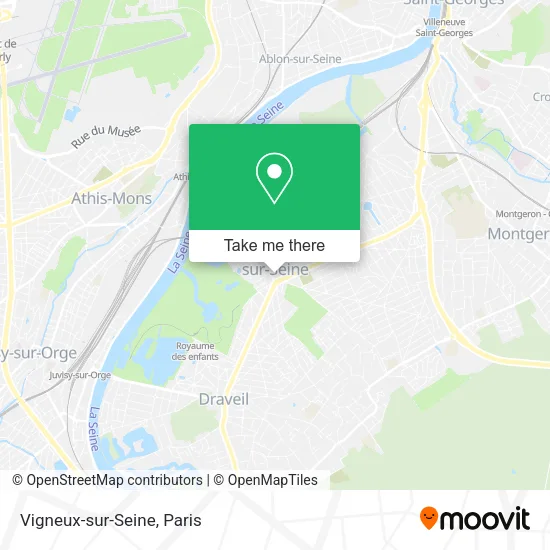 Vigneux-sur-Seine map