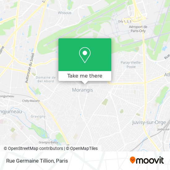 Rue Germaine Tillion map