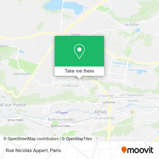 Rue Nicolas Appert map
