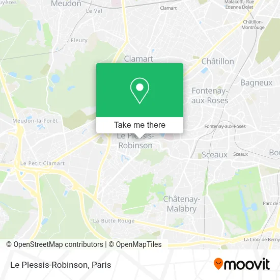 Le Plessis-Robinson map