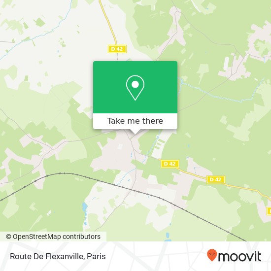 Route De Flexanville map