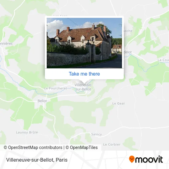 Villeneuve-sur-Bellot map