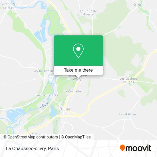 La Chaussée-d'Ivry map