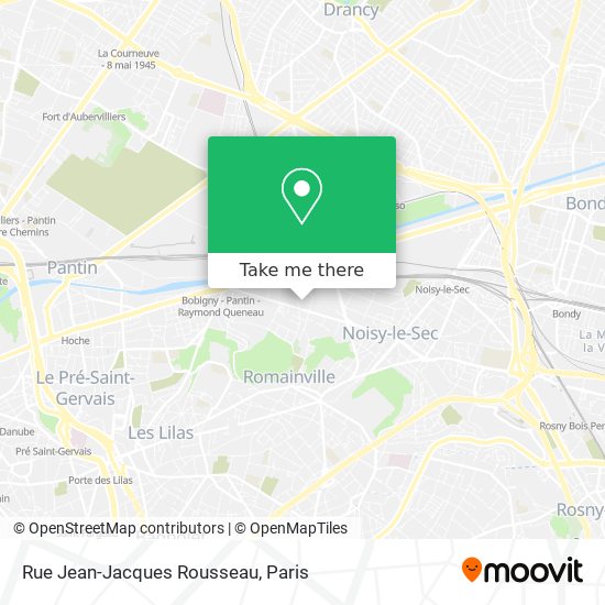 Rue Jean-Jacques Rousseau map