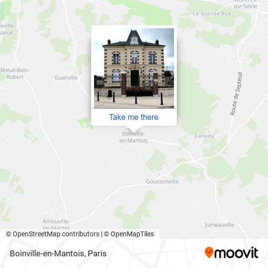 Boinville-en-Mantois map