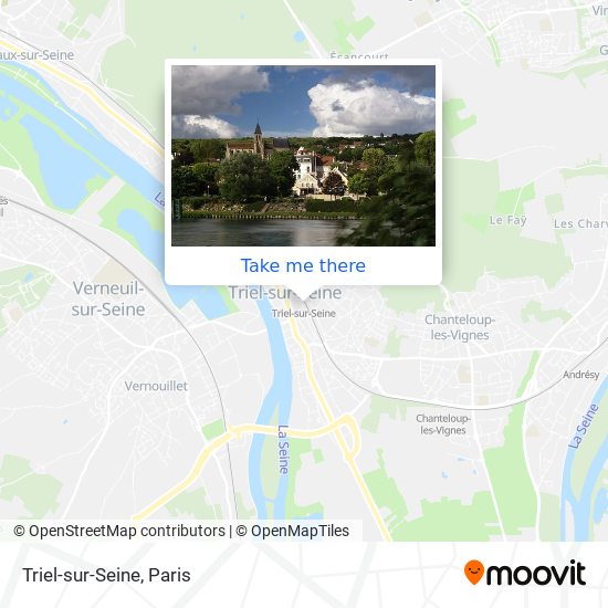 Triel-sur-Seine map