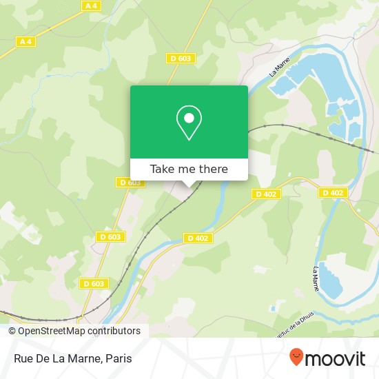 Rue De La Marne map
