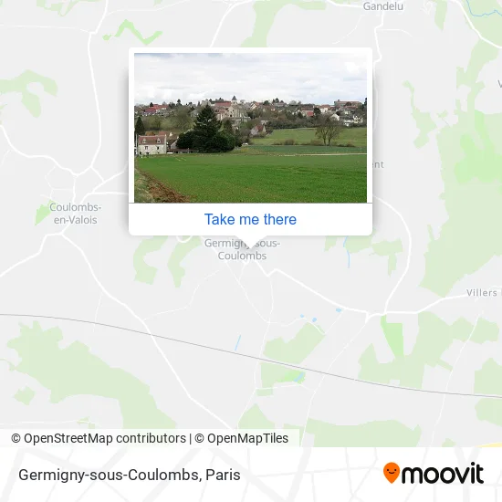 Germigny-sous-Coulombs map