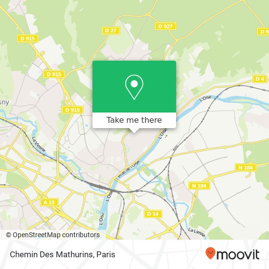 Chemin Des Mathurins map