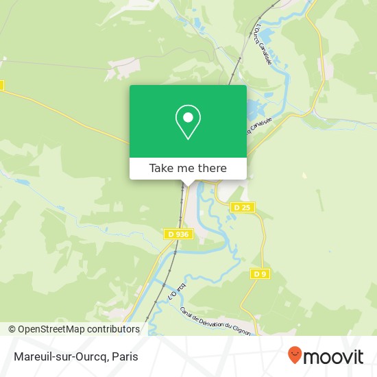 Mareuil-sur-Ourcq map