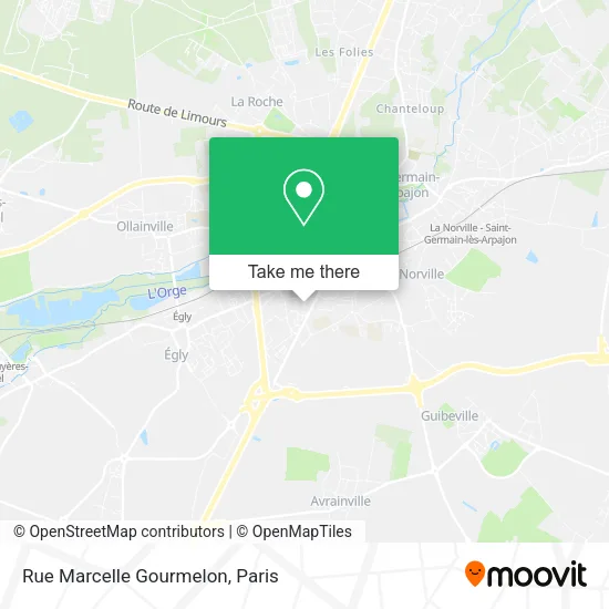 Rue Marcelle Gourmelon map