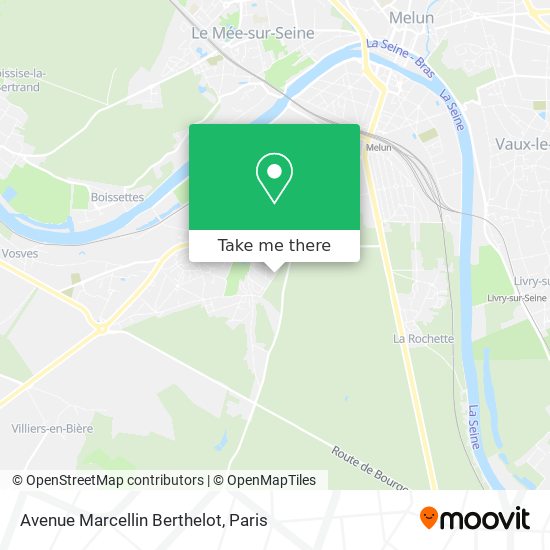 Avenue Marcellin Berthelot map