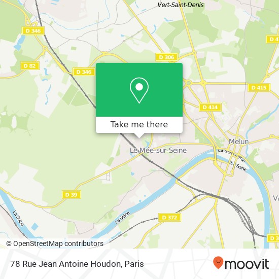 78 Rue Jean Antoine Houdon map