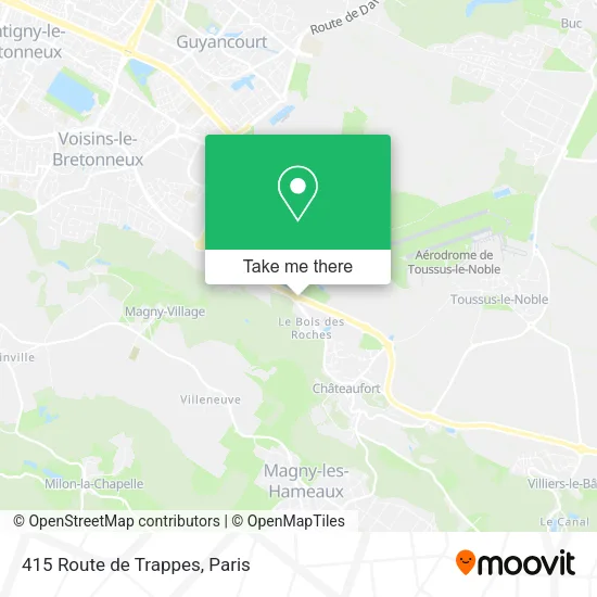 415 Route de Trappes map