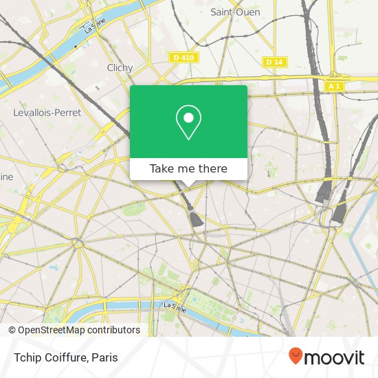 Tchip Coiffure map