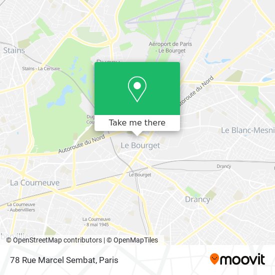 78 Rue Marcel Sembat map