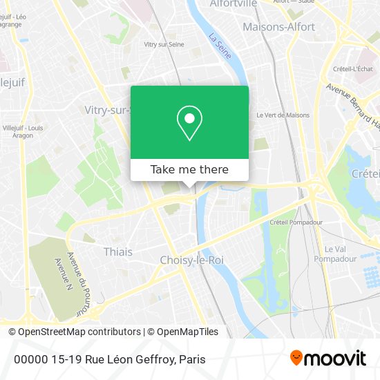 Mapa 00000 15-19 Rue Léon Geffroy