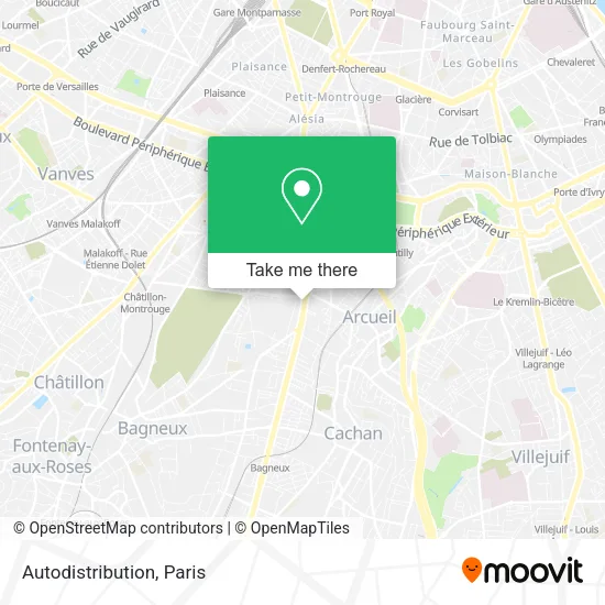 Autodistribution map