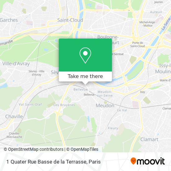 1 Quater Rue Basse de la Terrasse map