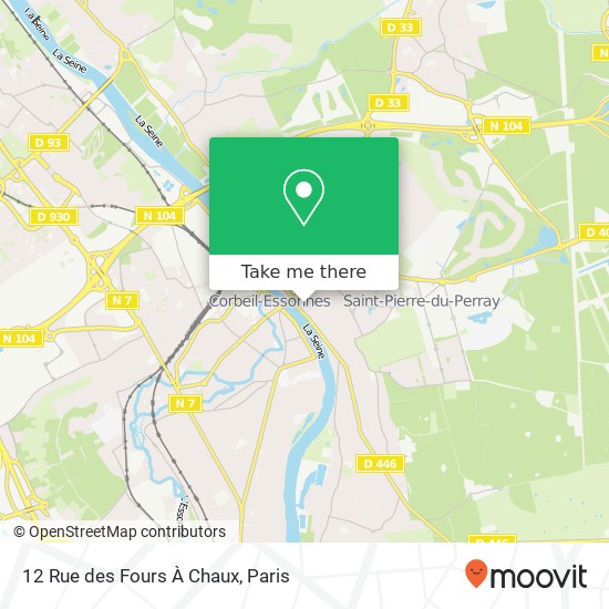 12 Rue des Fours À Chaux map
