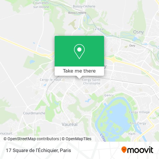 17 Square de l'Échiquier map