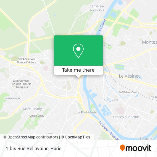 1 bis Rue Bellavoine map