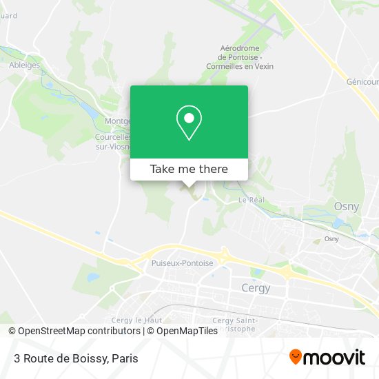 3 Route de Boissy map