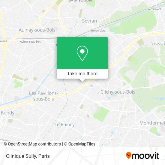 Clinique Sully map