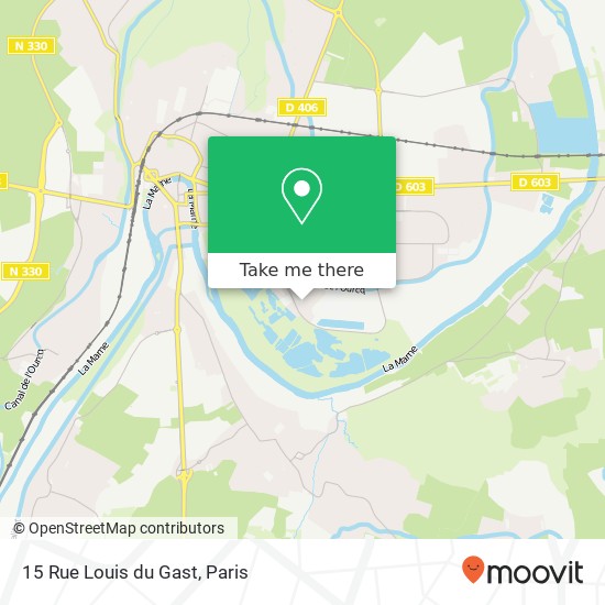 15 Rue Louis du Gast map