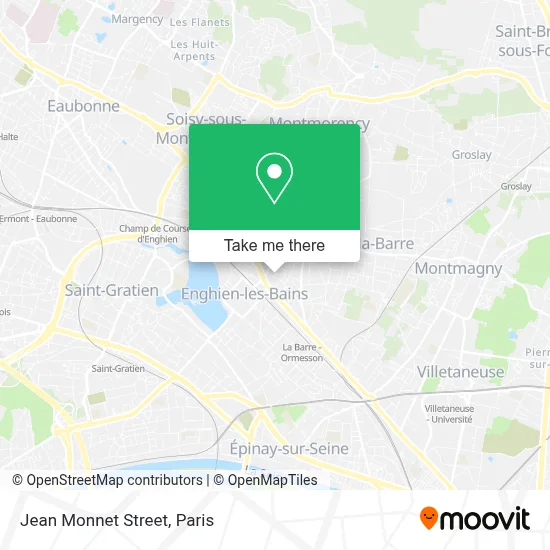 Rue Jean Monnet map
