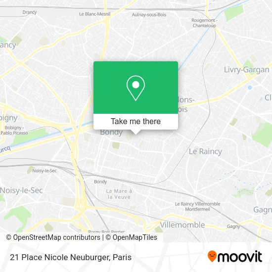 21 Place Nicole Neuburger map