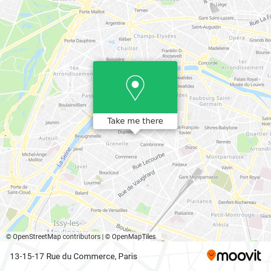 13-15-17 Rue du Commerce map