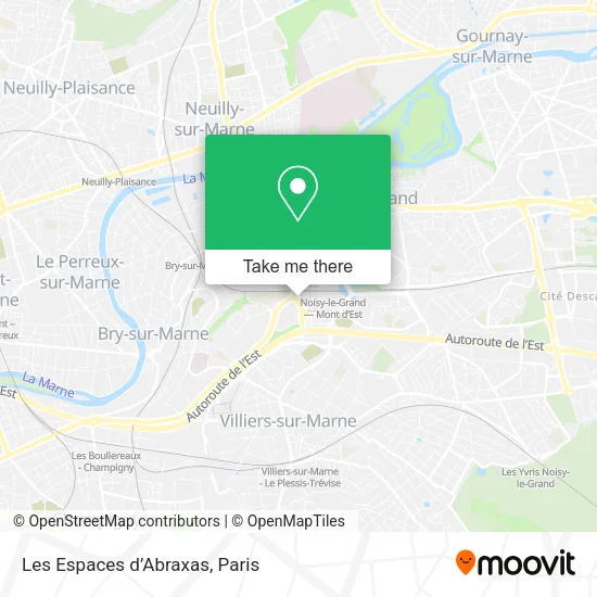 Les Espaces d’Abraxas map