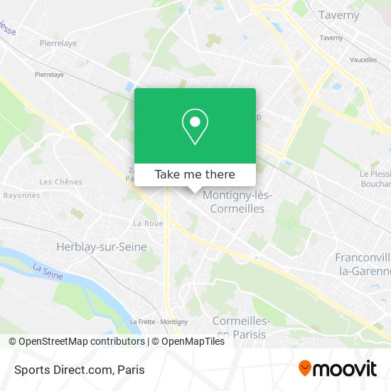 Mapa Sports Direct.com