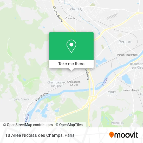 18 Allée Nicolas des Champs map