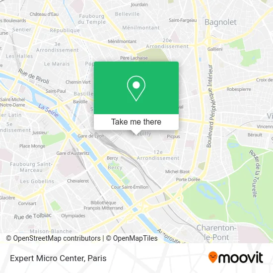 Expert Micro Center map