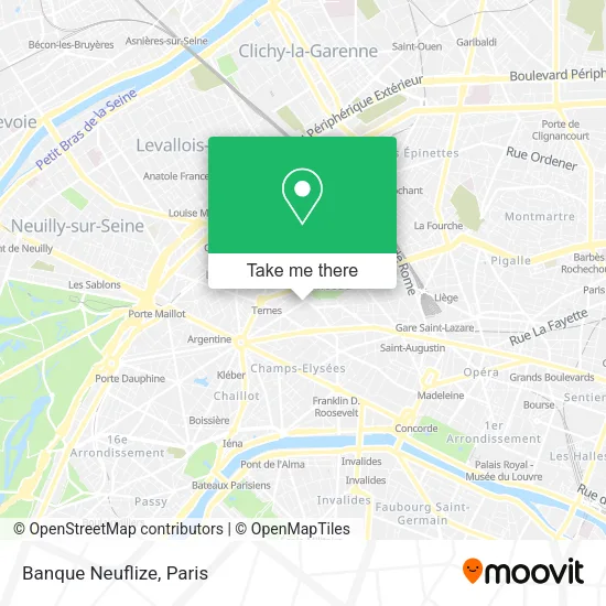 Banque Neuflize map