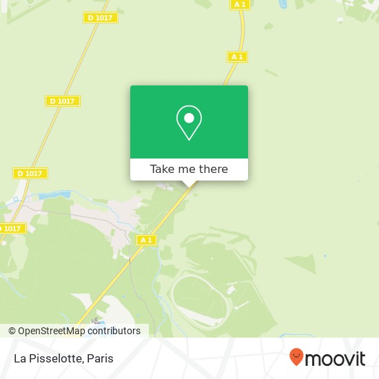 Mapa La Pisselotte