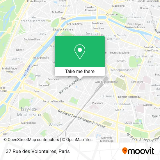 37 Rue des Volontaires map