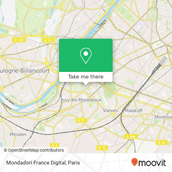 Mondadori France Digital map