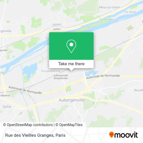 Rue des Vieilles Granges map
