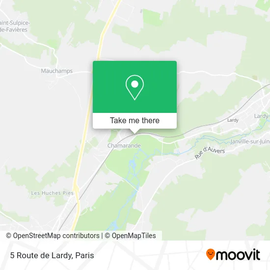 5 Route de Lardy map