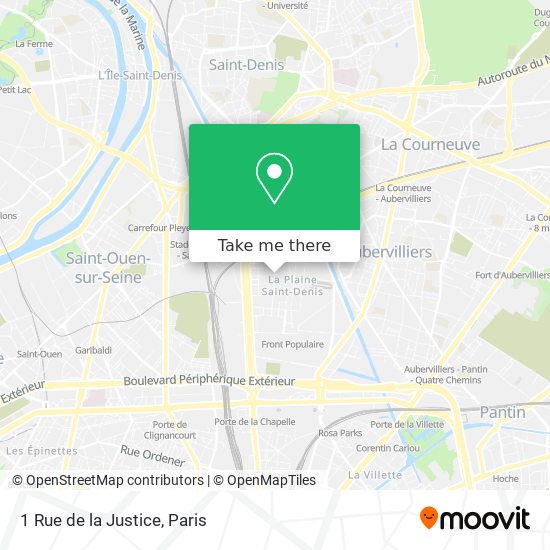 1 Rue de la Justice map
