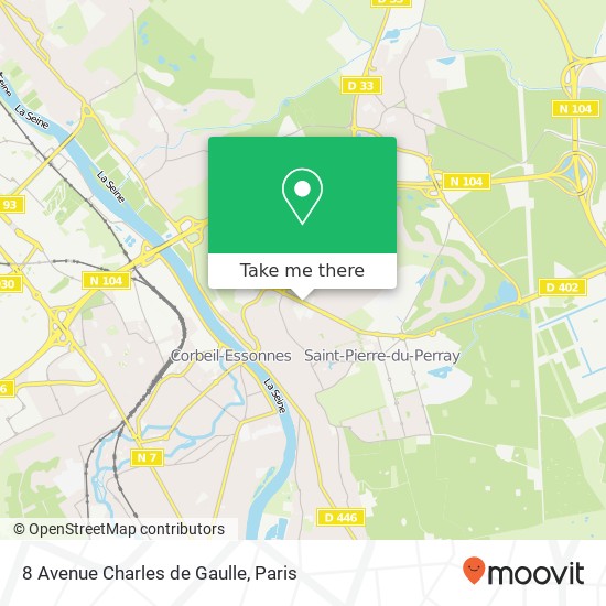 8 Avenue Charles de Gaulle map
