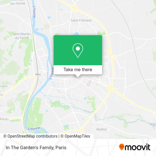 In The Garden's Family map